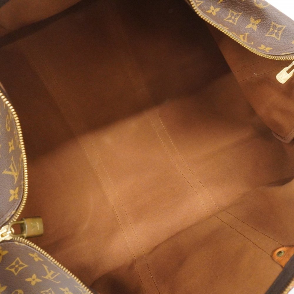 Louis Vuitton Brown Monogram Boston Bag 60 - Picture 4 of 16